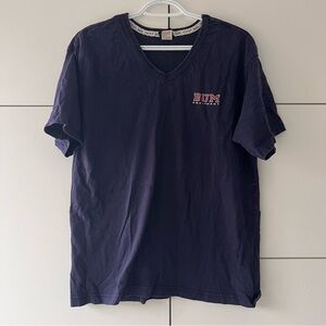 Vintage Bum Equipment Dark Blue V-Neck Tee